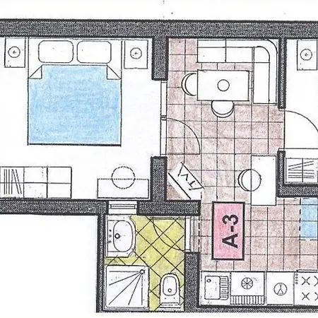 Nena Ap 3 Sweet -4 Persons Apartment *